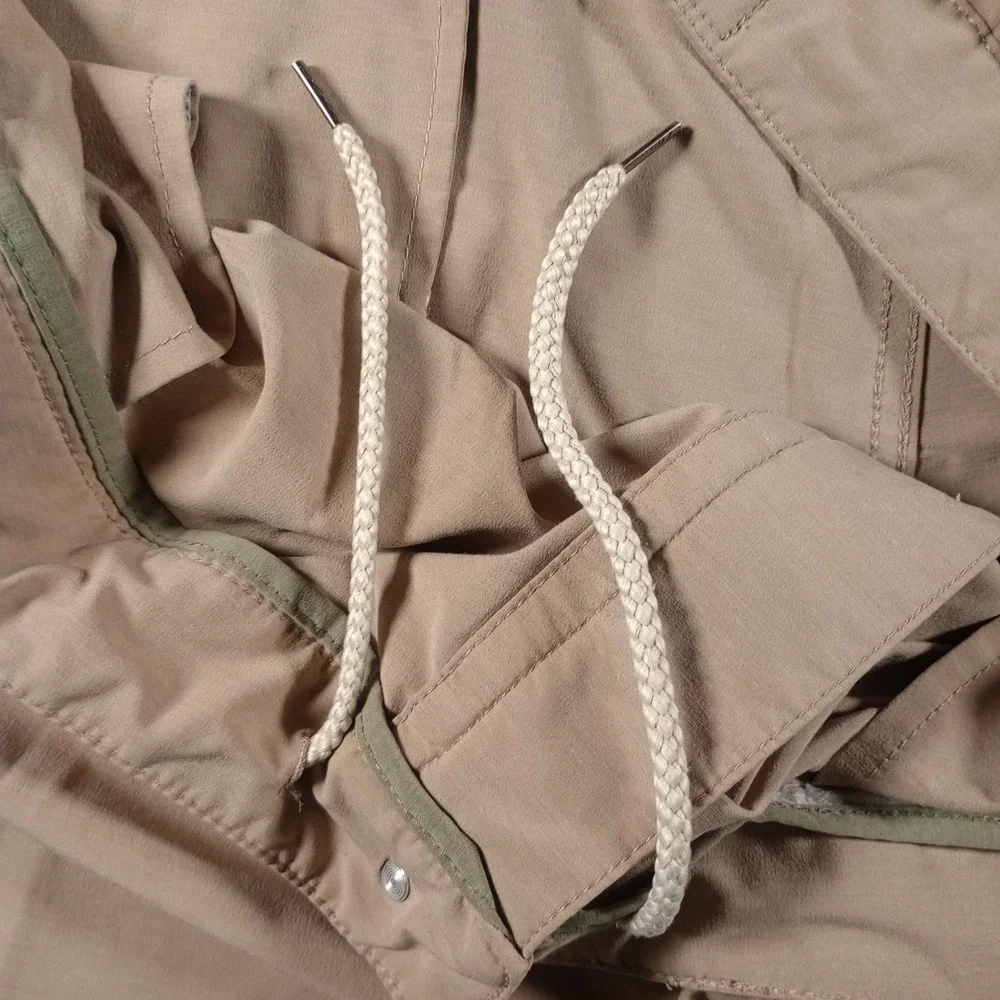 Faherty All Day Shorts Mens 42 Khaki Tan Hybrid Stretch Quick Dry Surf
